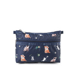 LeSportsac Unisex Bags Cosmetic Clutch In Tropical Meow Cat