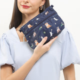 LeSportsac Unisex Bags Cosmetic Clutch In Tropical Meow Cat