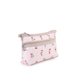 LeSportsac Unisex Bags Cosmetic Clutch In Flamingo Party