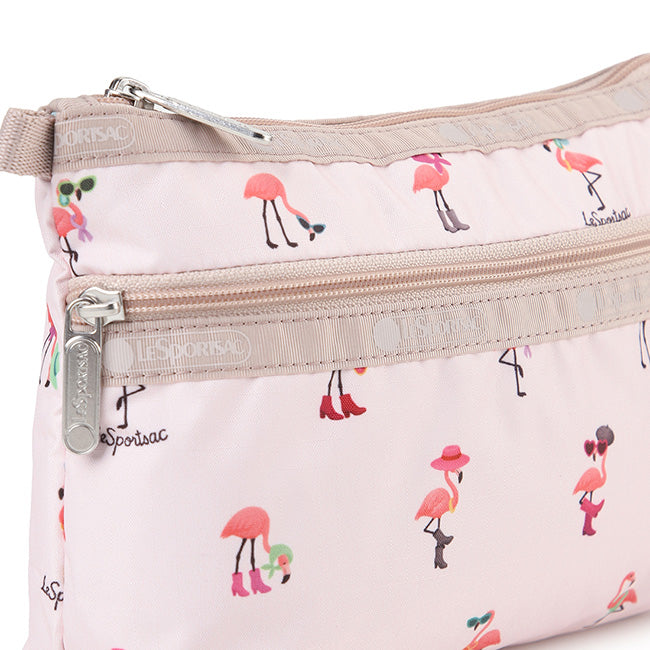 LeSportsac Unisex Bags Cosmetic Clutch In Flamingo Party