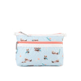 LeSportsac Unisex Bags Cosmetic Clutch In Floating Sea Otters
