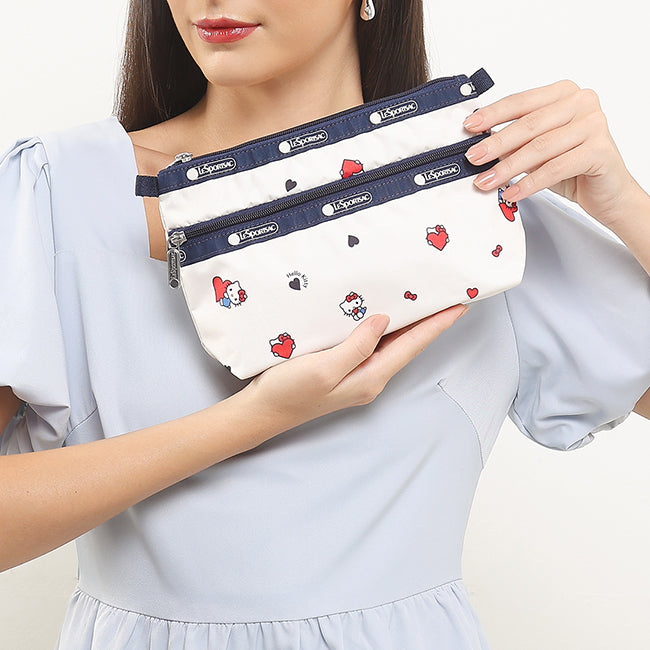 LeSportsac Unisex Bags Cosmetic Clutch In Heart To Heart Acc