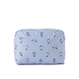 LeSportsac Unisex Pouch Xl Rectangular Cosmetic In Petite Penguins White