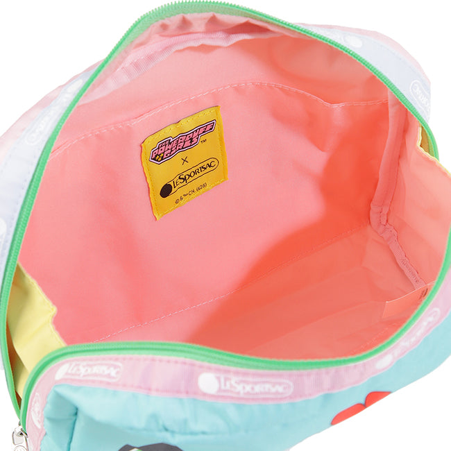 LeSportsac Unisex Pouch Extra Large Rectangular Cosmetic In Ppg Pink/Mint Rect Cosm