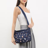 LeSportsac Unisex Deluxe Everyday Bag In Tropical Meow Cat