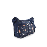 LeSportsac Unisex Deluxe Everyday Bag In Tropical Meow Cat