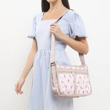 LeSportsac Unisex Deluxe Everyday Bag In Flamingo Party