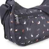 LeSportsac Unisex Bags Classic Hobo In Woof Wonderland