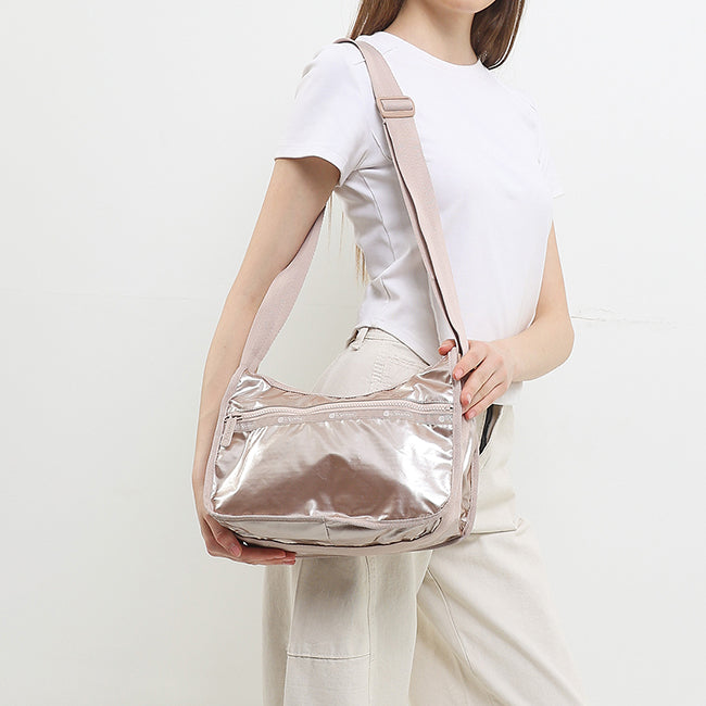 LeSportsac Unisex Bags Classic Hobo In Rose Gold Shine