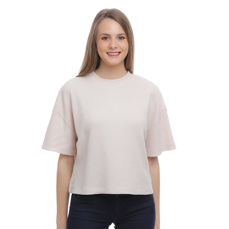 Hush Puppies Pakaian Kaos Wanita Viota In Beige