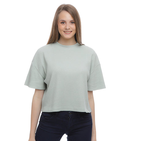 Hush Puppies Pakaian Kaos Wanita Viota In Mint