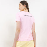 Hush Puppies Pakaian Wanita T Shirt Liunic Prava In Pink
