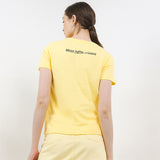 Hush Puppies Pakaian Wanita T Shirt Liunic Prava In Yellow