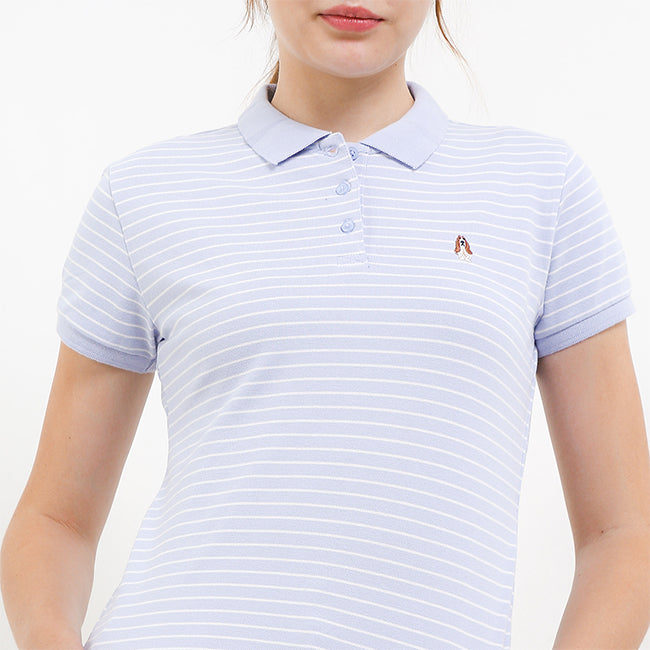 Hush Puppies Pakaian Polo Wanita Ilona 2 In Light Blue