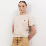 Hush Puppies Pakaian Wanita T Shirt Elxia In Beige