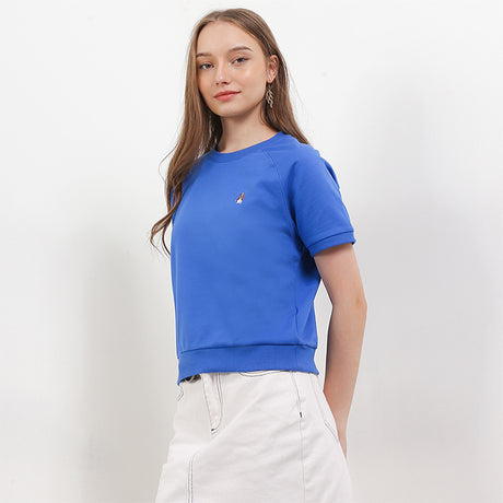 Hush Puppies Pakaian Wanita T Shirt Elxia In Blue