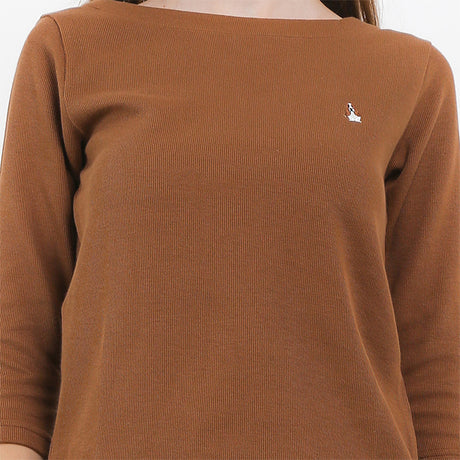 Hush Puppies Pakaian Wanita Sweater Livy In Brown