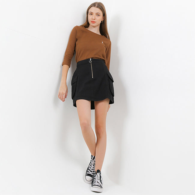 Hush Puppies Pakaian Wanita Sweater Livy In Brown