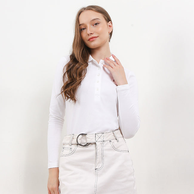Bsc Gienta Polo In White