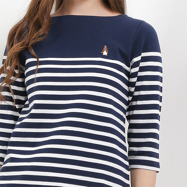 Hush Puppies Pakaian Wanita T Shirt Bsc Ponovi In Navy