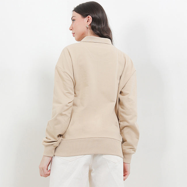 Hush Puppies Pakaian Wanita Estella Polo In Khaki