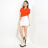Hush Puppies Pakaian Wanita Bsc Polkad Polo In Red