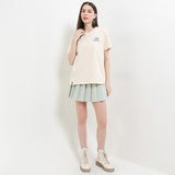 Hush Puppies Women Be Kind X Smileyworld Tee In Cream