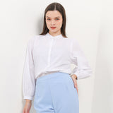 Hush Puppies Pakaian Wanita Blouse Icca In White