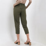 Hush Puppies Pakaian Wanita Slim Fit Gracier In Olive