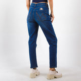 Hush Puppies Pakaian Wanita Denim Saila In Medium Blue
