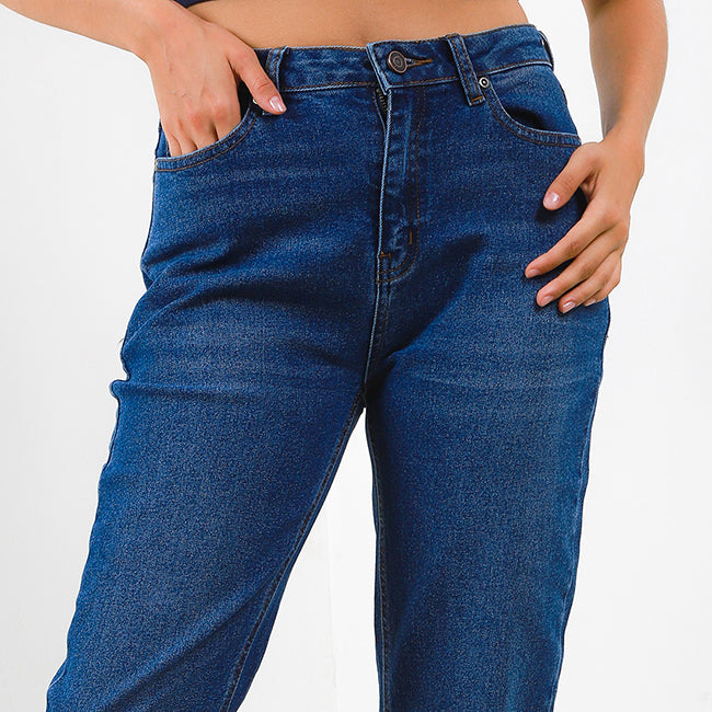 Hush Puppies Pakaian Wanita Denim Saila In Medium Blue