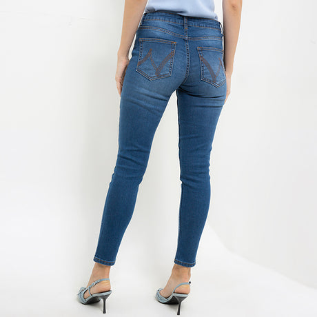 Hush Puppies Pakaian Wanita Pants Bsc Ethanya 2 In Blue