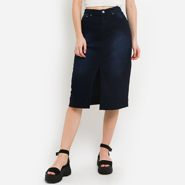 Hush Puppies Pakaian Denim Wanita Valmay In Black