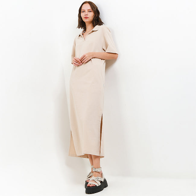 Hush Puppies Pakaian Dress Wanita Albe In Beige