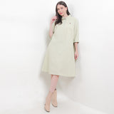 Hush Puppies Pakaian Wanita Dress Carlene Midi In Sage