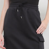 Hush Puppies Pakaian Wanita Skirt Thelma Lsk In Black