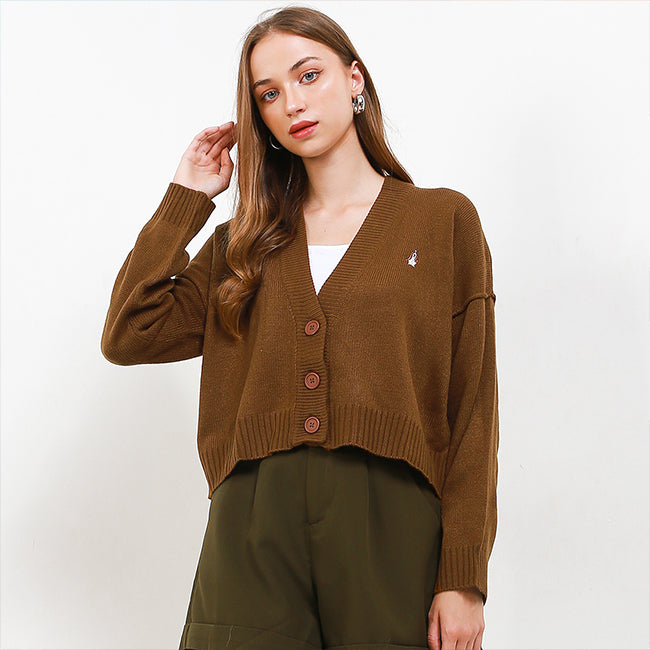 Hush Puppies Pakaian Outerwear Wanita Genae In Brown