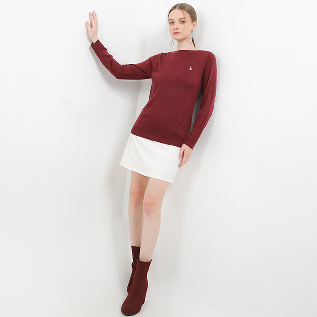 Hush Puppies Pakaian Wanita T Shirt Ony In Maroon