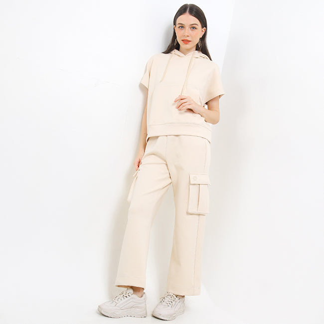 Hush Puppies Pakaian Wanita Blouse Tr Nytte Vs In Beige