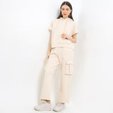 Hush Puppies Pakaian Wanita Blouse Tr Nytte Vs In Beige
