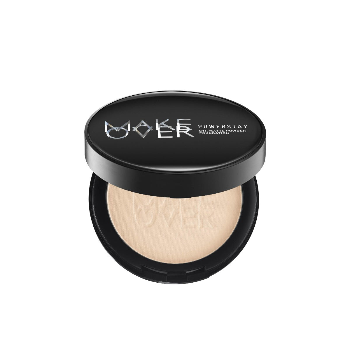 MAKE OVER Powerstay 24H Matte Powder Foundation C21 Pink Ivory 10 g