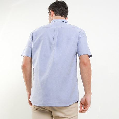 Hush Puppies Pakaian Pria Shirt Dillion 2 In Blue