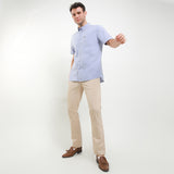 Hush Puppies Pakaian Pria Shirt Dillion 2 In Blue