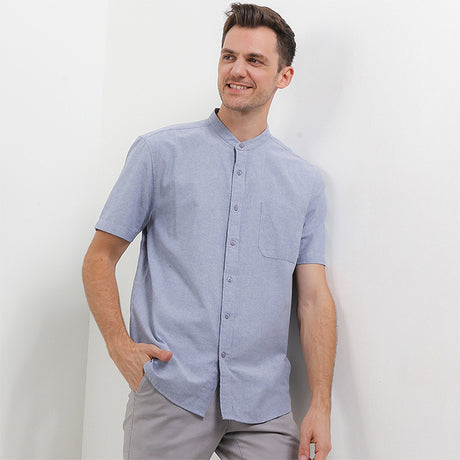Hush Puppies Pakaian Pria Shirt Bsc Stromboli In Navy