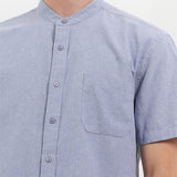 Hush Puppies Pakaian Pria Shirt Bsc Stromboli In Navy