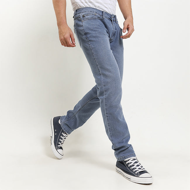 Hush Puppies Pakaian Denim Pria Pretzel B In Light Blue
