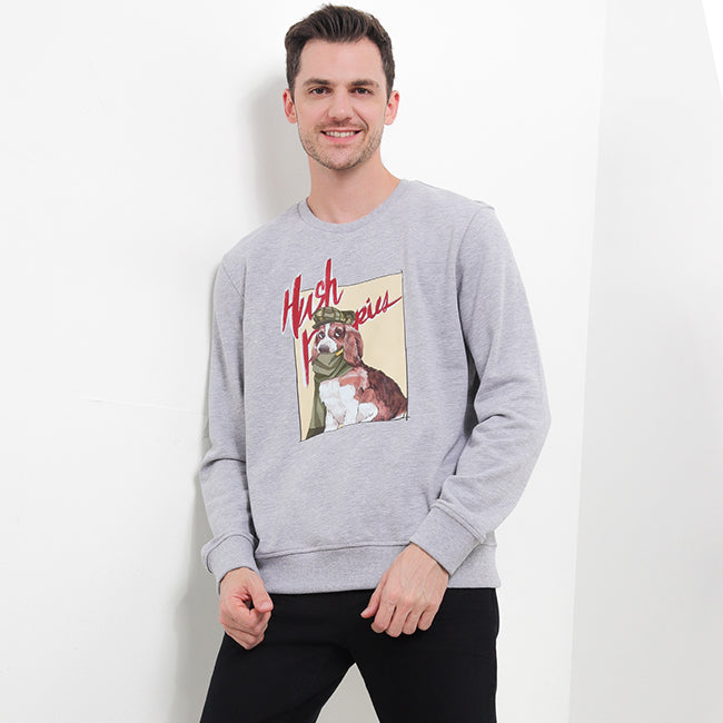 Hush Puppies Pakaian Pria Outerwear Hh Baronet In Gray