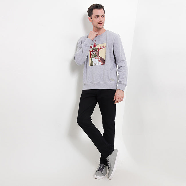 Hush Puppies Pakaian Pria Outerwear Hh Baronet In Gray