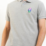 Hush Puppies Pakaian Pria Polo Seste In Grey