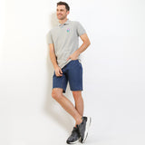 Hush Puppies Pakaian Pria Polo Seste In Grey